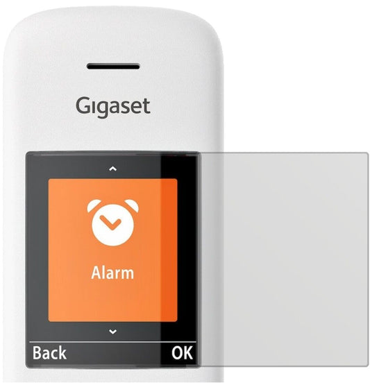 Matte Displayschutzfolie von dipos passend für Gigaset E370 / E370A, präziser Zuschnitt und blasenfrei montiert