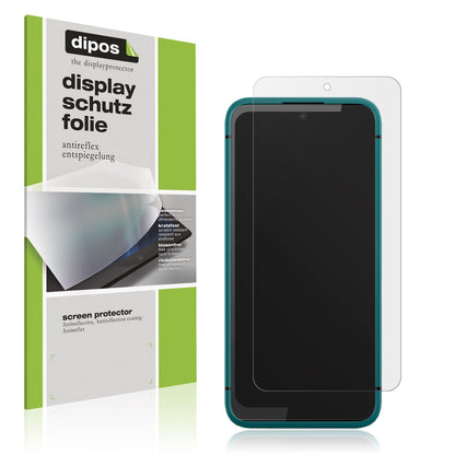 Matte Displayschutzfolie von dipos passend für Gigaset GX4, präziser Zuschnitt und blasenfrei montiert