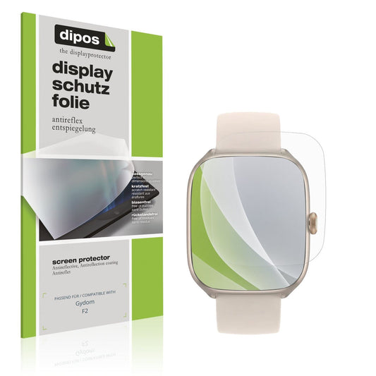 Matte Displayschutzfolie von dipos passend für Gydom F2, präziser Zuschnitt und blasenfrei montiert