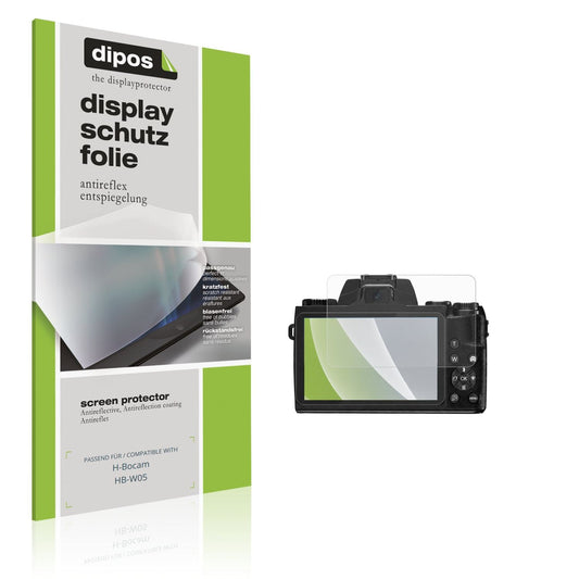 Matte Displayschutzfolie von dipos passend für H-Bocam HB-W05, präziser Zuschnitt und blasenfrei montiert