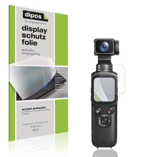 Matte Displayschutzfolie von dipos passend für H-Bocam HJD05, präziser Zuschnitt und blasenfrei montiert
