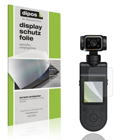 Matte Displayschutzfolie von dipos passend für HaloModora X201080, präziser Zuschnitt und blasenfrei montiert