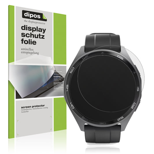 Matte Displayschutzfolie von dipos passend für Hama 7010 Smartwatch, präziser Zuschnitt und blasenfrei montiert