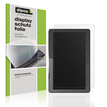 Matte Displayschutzfolie von dipos passend für Hannspree Pad 13.3 Zoll Zeus 3, präziser Zuschnitt und blasenfrei montiert