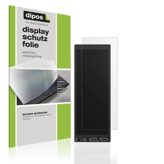 Matte Displayschutzfolie von dipos passend für Hikity Carplay 6.86 Zoll, präziser Zuschnitt und blasenfrei montiert