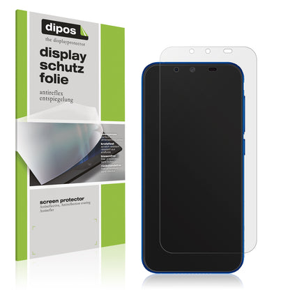 Matte Displayschutzfolie von dipos passend für Hisense Infinity E8, präziser Zuschnitt und blasenfrei montiert
