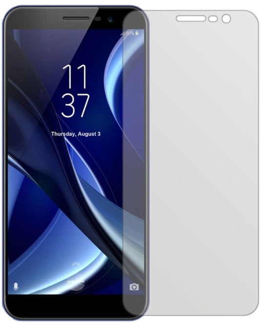 Matte Displayschutzfolie von dipos passend für HOMTOM S16, präziser Zuschnitt und blasenfrei montiert