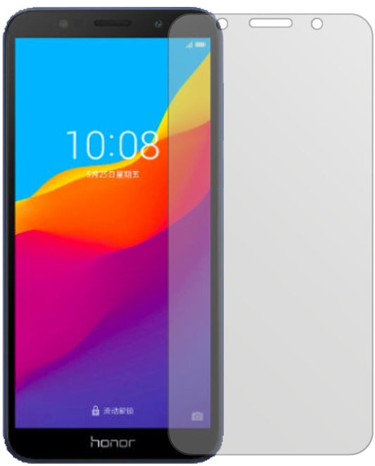 Matte Displayschutzfolie von dipos passend für Honor 7 play, präziser Zuschnitt und blasenfrei montiert