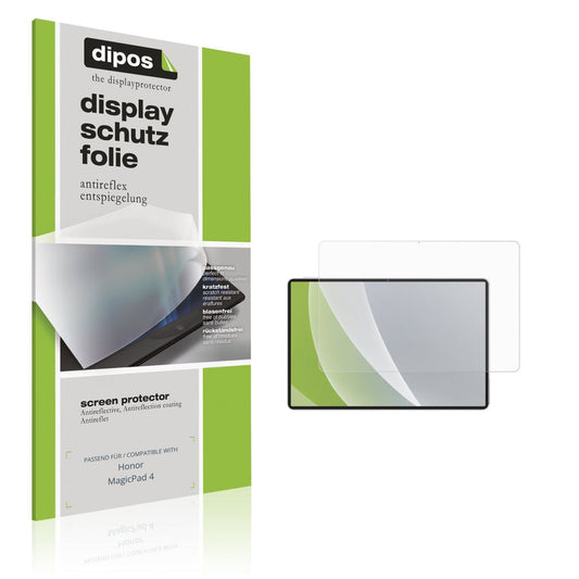 Matte Displayschutzfolie von dipos passend für Honor MagicPad 4, präziser Zuschnitt und blasenfrei montiert