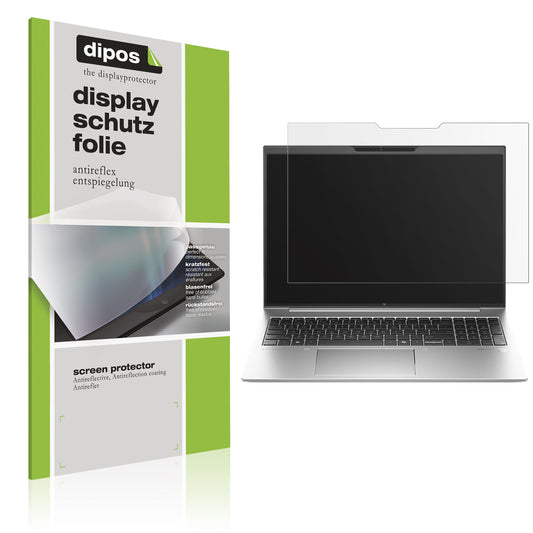 Matte Displayschutzfolie von dipos passend für HP EliteBook 860 G11 16 Zoll, präziser Zuschnitt und blasenfrei montiert