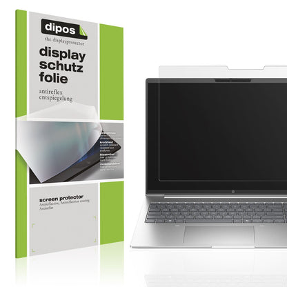 Matte Displayschutzfolie von dipos passend für HP ProBook 460 G11 16 Zoll, präziser Zuschnitt und blasenfrei montiert