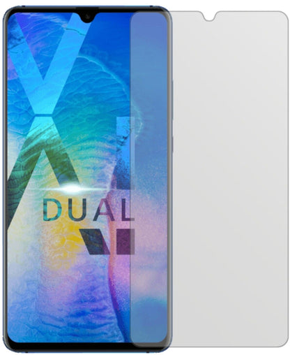 Matte Displayschutzfolie von dipos passend für Huawei Mate 20 X, präziser Zuschnitt und blasenfrei montiert