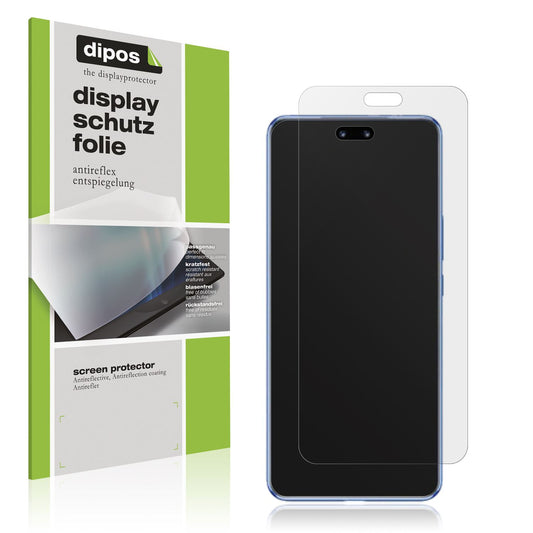 Matte Displayschutzfolie von dipos passend für Huawei Nova 12 Pro, präziser Zuschnitt und blasenfrei montiert