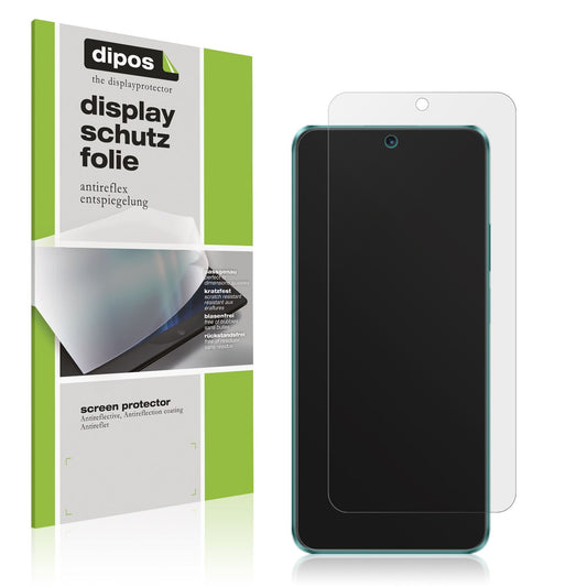 Matte Displayschutzfolie von dipos passend für Huawei Nova 12i, präziser Zuschnitt und blasenfrei montiert