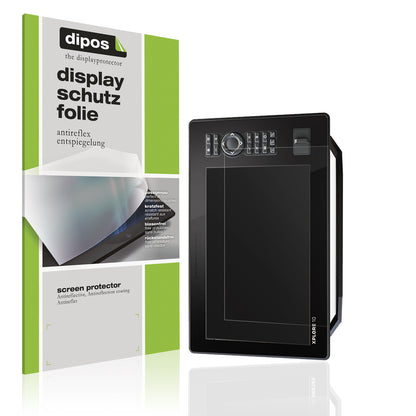 Matte Displayschutzfolie von dipos passend für Humminbird Xplore 10, präziser Zuschnitt und blasenfrei montiert