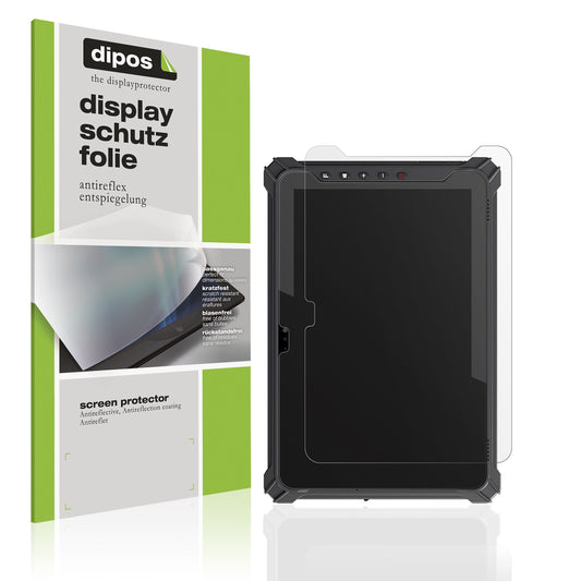 Matte Displayschutzfolie von dipos passend für iEdge T10W 10.1 Zoll, präziser Zuschnitt und blasenfrei montiert