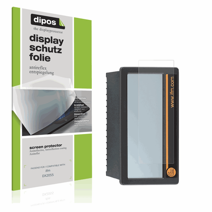 Matte Displayschutzfolie von dipos passend für ifm DX2055, präziser Zuschnitt und blasenfrei montiert