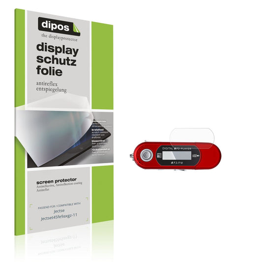Matte Displayschutzfolie von dipos passend für Jectse Jectset45fe9axgz-11, präziser Zuschnitt und blasenfrei montiert