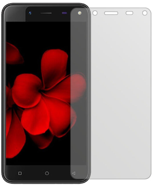 Matte Displayschutzfolie von dipos passend für Karbonn Titanium Frames S7, präziser Zuschnitt und blasenfrei montiert