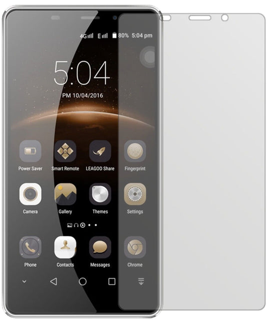 Matte Displayschutzfolie von dipos passend für Leagoo M8, präziser Zuschnitt und blasenfrei montiert