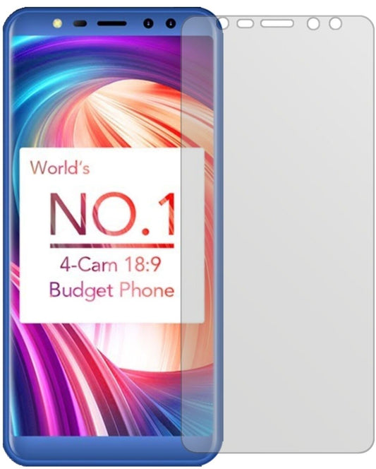 Matte Displayschutzfolie von dipos passend für Leagoo M9, präziser Zuschnitt und blasenfrei montiert