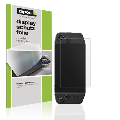 Matte Displayschutzfolie von dipos passend für Lenovo Legion Go, präziser Zuschnitt und blasenfrei montiert