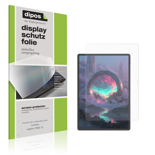 Matte Displayschutzfolie von dipos passend für Lenovo Legion Y900 13, präziser Zuschnitt und blasenfrei montiert