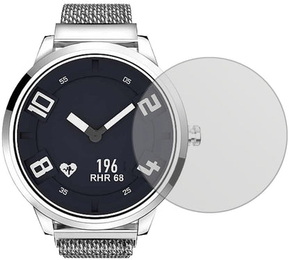 Matte Displayschutzfolie von dipos passend für Lenovo Watch X, präziser Zuschnitt und blasenfrei montiert