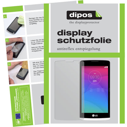 Matte Displayschutzfolie von dipos passend für Leon LG, präziser Zuschnitt und blasenfrei montiert