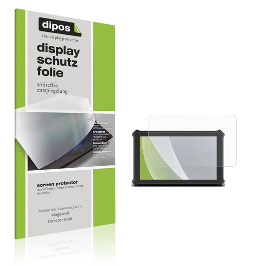 Matte Displayschutzfolie von dipos passend für Magewell Director Mini, präziser Zuschnitt und blasenfrei montiert