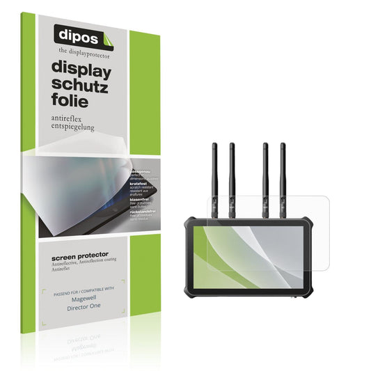 Matte Displayschutzfolie von dipos passend für Magewell Director One, präziser Zuschnitt und blasenfrei montiert
