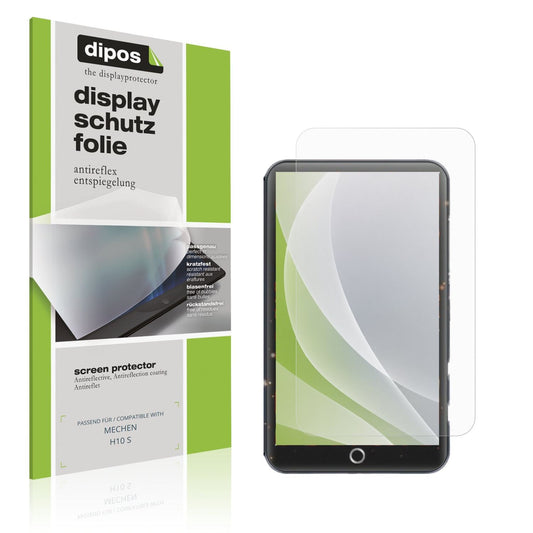 Matte Displayschutzfolie von dipos passend für MECHEN H10 S, präziser Zuschnitt und blasenfrei montiert