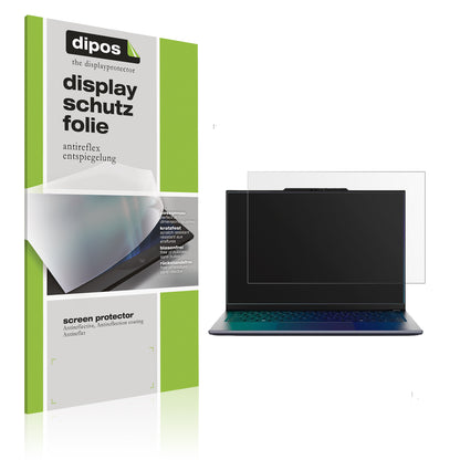 Matte Displayschutzfolie von dipos passend für Medion Signium 14 S1, präziser Zuschnitt und blasenfrei montiert