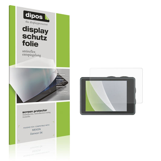 Matte Displayschutzfolie von dipos passend für MEIION Danxon 5K, präziser Zuschnitt und blasenfrei montiert