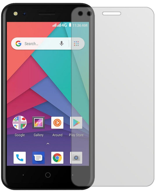 Matte Displayschutzfolie von dipos passend für Micromax Bharat Go, präziser Zuschnitt und blasenfrei montiert