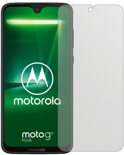 Matte Displayschutzfolie von dipos passend für Motorola Moto G7 Plus, präziser Zuschnitt und blasenfrei montiert