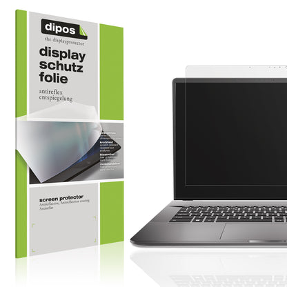 Matte Displayschutzfolie von dipos passend für MSI Creator Z17 HX Studio, präziser Zuschnitt und blasenfrei montiert