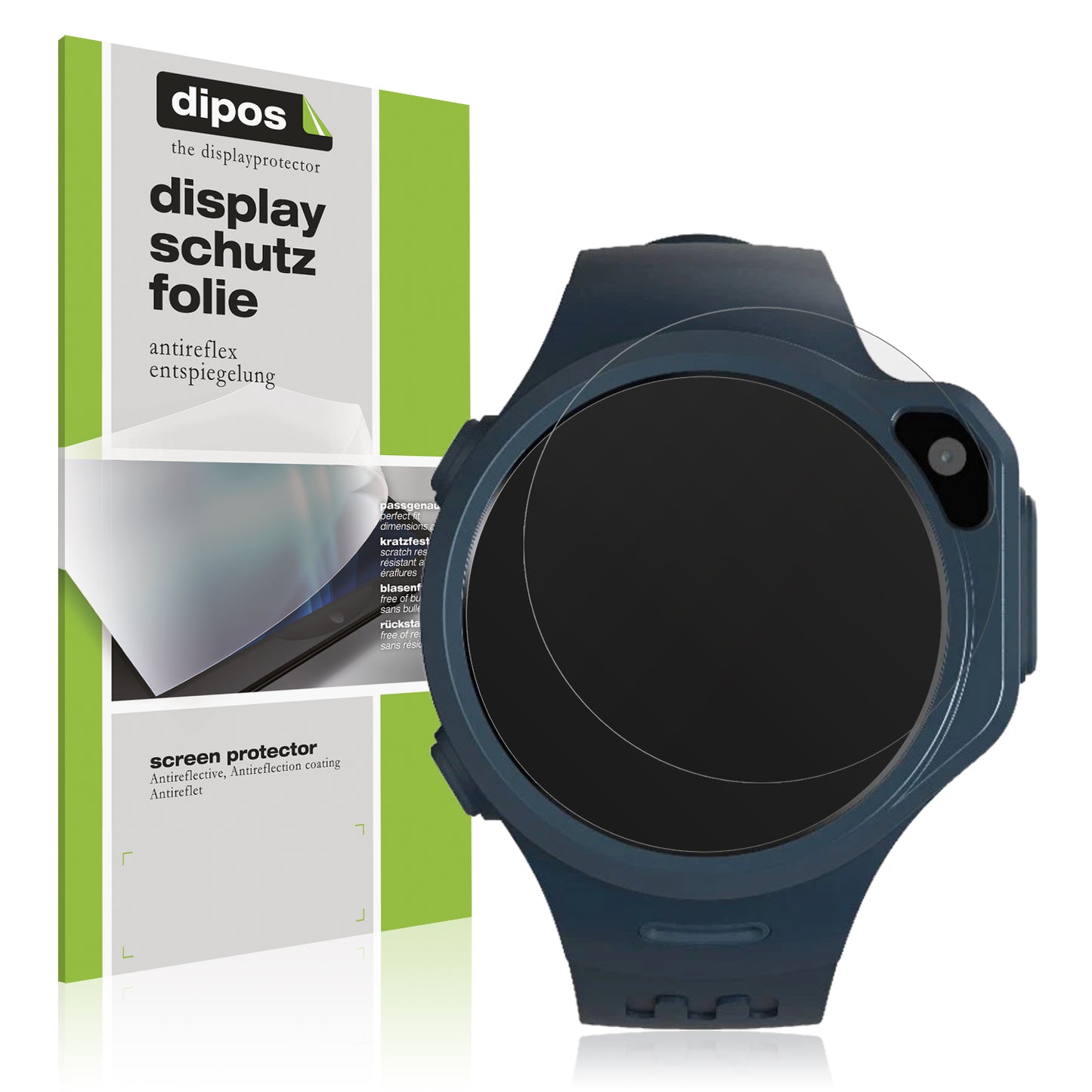 Matte Displayschutzfolie von dipos passend für myFirst Fone R1C, präziser Zuschnitt und blasenfrei montiert