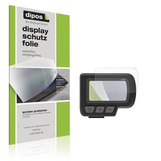 Matte Displayschutzfolie von dipos passend für nakxus L401SXB1-B, präziser Zuschnitt und blasenfrei montiert