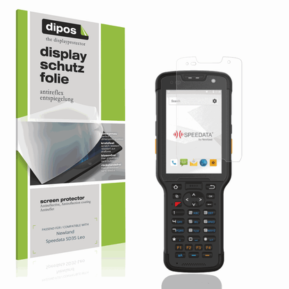 Matte Displayschutzfolie von dipos passend für Newland Speedata SD35 Leo, präziser Zuschnitt und blasenfrei montiert