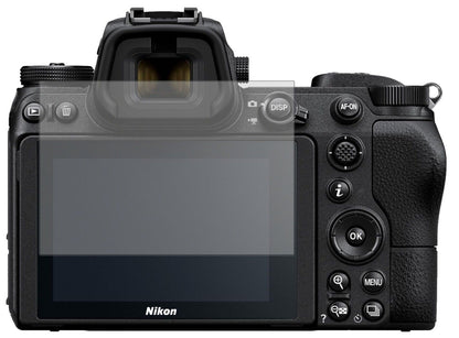 Matte Displayschutzfolie von dipos passend für Nikon Z6, präziser Zuschnitt und blasenfrei montiert