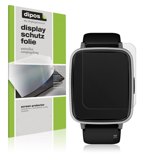 Matte Displayschutzfolie von dipos passend für Noise ColorFit Pulse 2, präziser Zuschnitt und blasenfrei montiert
