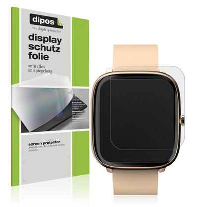 Matte Displayschutzfolie von dipos passend für Noise Colorfit Qube O2, präziser Zuschnitt und blasenfrei montiert