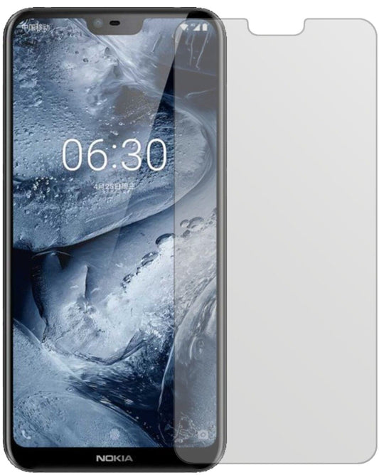 Matte Displayschutzfolie von dipos passend für Nokia X6 2018 TA1099, präziser Zuschnitt und blasenfrei montiert