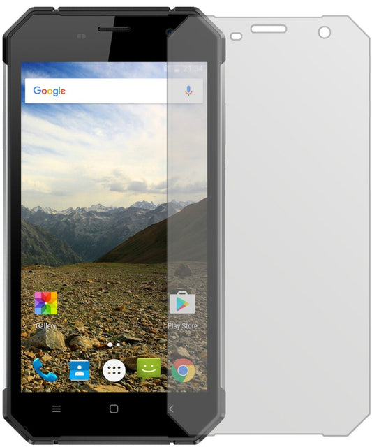 Matte Displayschutzfolie von dipos passend für Nomu S30, präziser Zuschnitt und blasenfrei montiert