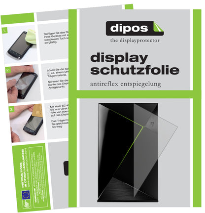 Matte Displayschutzfolie von dipos passend für Nvidia Shield TV, präziser Zuschnitt und blasenfrei montiert