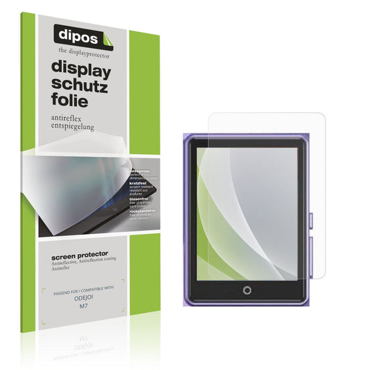 Matte Displayschutzfolie von dipos passend für ODEJOI M7, präziser Zuschnitt und blasenfrei montiert