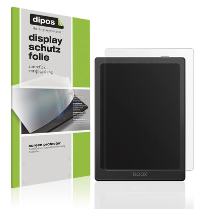 Matte Displayschutzfolie von dipos passend für Onyx Boox Go 6, präziser Zuschnitt und blasenfrei montiert