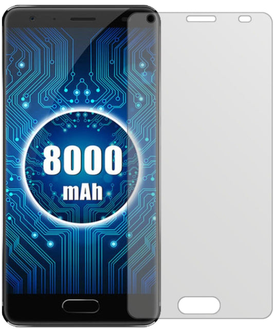 Matte Displayschutzfolie von dipos passend für Oukitel K8000, präziser Zuschnitt und blasenfrei montiert