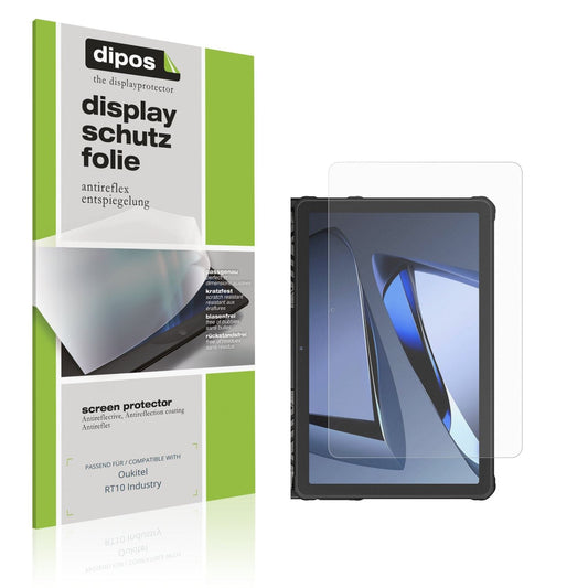 Matte Displayschutzfolie von dipos passend für Oukitel RT10 Industry, präziser Zuschnitt und blasenfrei montiert